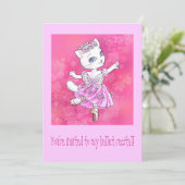 Invitation Considérant de ballet (Debout devant)