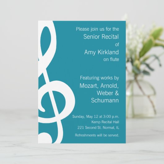 Invitation Considérant musique (Debout devant)