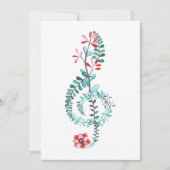 Invitation Considérant musique senior (Devant)