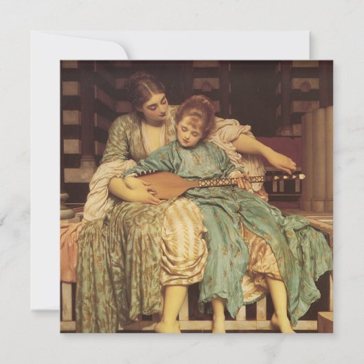 Invitation Considérant musique vintage (Devant)