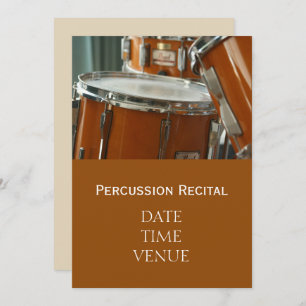 Invitation Considérant Percussion