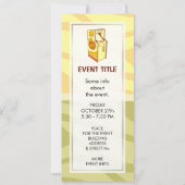 Invitation Console des jeux d'arcade (Dos)