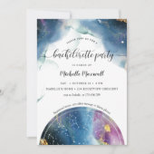 Invitation Constellations célestes Stars Bachelorette Party (Devant)