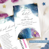 Invitation Constellations de Fêtes des mariées célestes et ét
