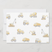 Invitation Construction 1st Birthday Party (Dos)