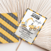 Invitation Construction Anniversaire Invitation, 2e anniversa