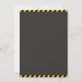 Invitation Construction Birthday 5 | Dump Truck & Excavator (Dos)