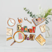 Invitation Construction de l'équipe d'évasion (Debout devant)