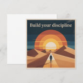 Invitation Construisez Votre Discipline (Devant / Derrière)