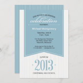 Invitation Contact d'invitation de fête de remise des (Devant / Derrière)