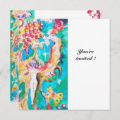 INVITATION CONTE DE FÉE AU RAISIN (Devant / Derrière)