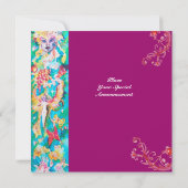 INVITATION CONTE DE FÉE AU RAISIN 2 (Dos)