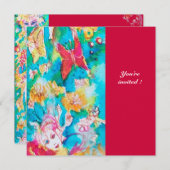 INVITATION CONTE DE FÉE AU RAISIN 2 (Devant / Derrière)