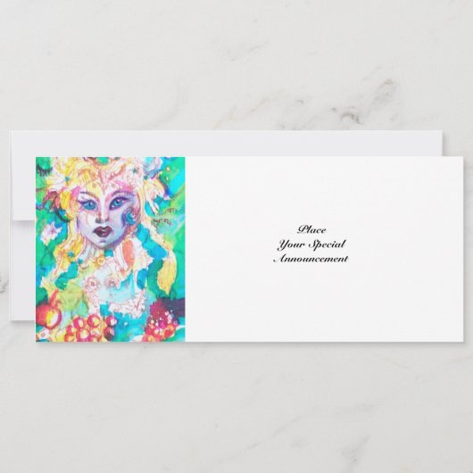 INVITATION CONTE DE FÉE AU RAISIN 5 (Dos)