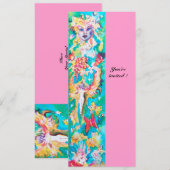 INVITATION CONTE DE FÉE AU RAISIN 8 (Devant / Derrière)