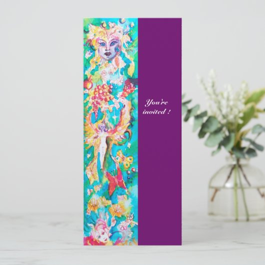 INVITATION CONTE DE FÉE AU RAISIN 9 (Debout devant)