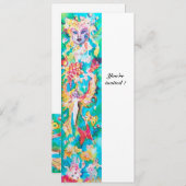 INVITATION CONTE DE FÉE AU RAISIN 9 (Devant / Derrière)