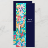 Invitation CONTE DE FÉE AU RAISIN 9a (Devant / Derrière)