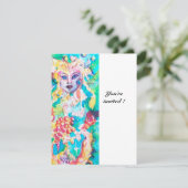 Invitation CONTE DE FÉE AU RAISIN glace métallique (Debout devant)