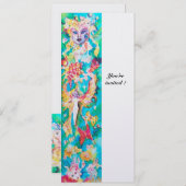 Invitation CONTE DE FÉE DE LA GRAPPE 5 glace métallique (Devant / Derrière)