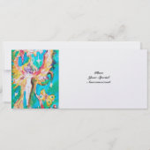 Invitation CONTE DE FÉE DE RAISIN 4 glace métallique (Dos)