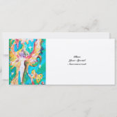 Invitation CONTE DE FÉE DE RAISIN 4 or métallisé (Dos)