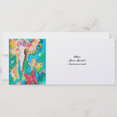 Invitation CONTE DE FÉE DE RAISIN 8 glace métallique (Dos)