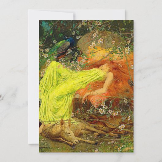 Invitation Conte de fées Arthur Wardle (Devant)