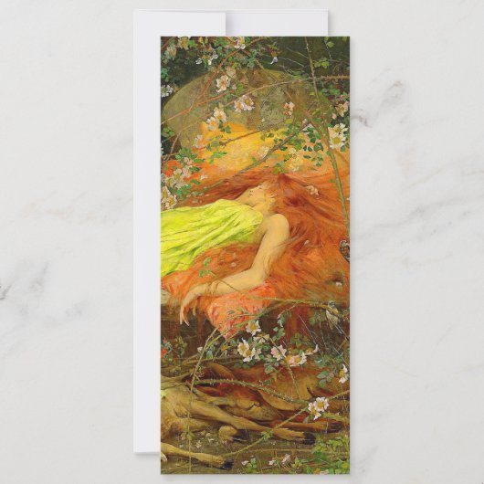 Invitation Conte de fées Arthur Wardle (Devant)