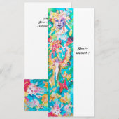 INVITATION CONTE DE FÉES AU RAISIN (Devant / Derrière)