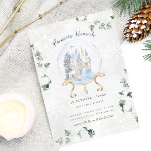 Invitation Conte de Fées Élégant Anniversaire de la Prince
