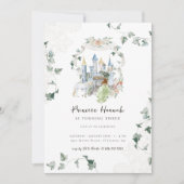 Invitation Conte de Fées Élégant | Fête d'anniversaire de Pri (Devant)