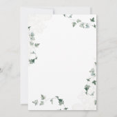 Invitation Conte de Fées Élégant | Fête d'anniversaire de Pri (Dos)