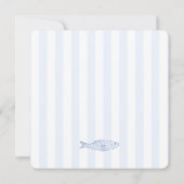 Invitation Contemporary Doodle Fish Fry Engagement Party (Dos)