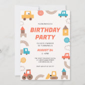 Invitation Continuez pour célébrer l'anniversaire (Devant)
