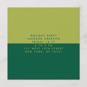 Invitation Contraste Simple Moderne