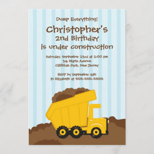 Invitation Conversations pour la fête d'anniversaire de Cute