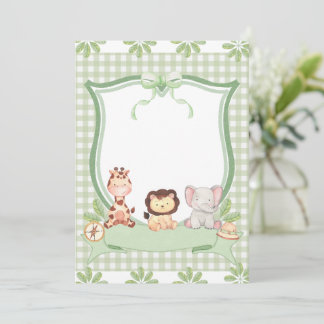 Invitation Convite personalizável brasão 