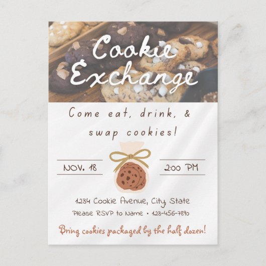 Invitation Cooke Exchange (Devant)