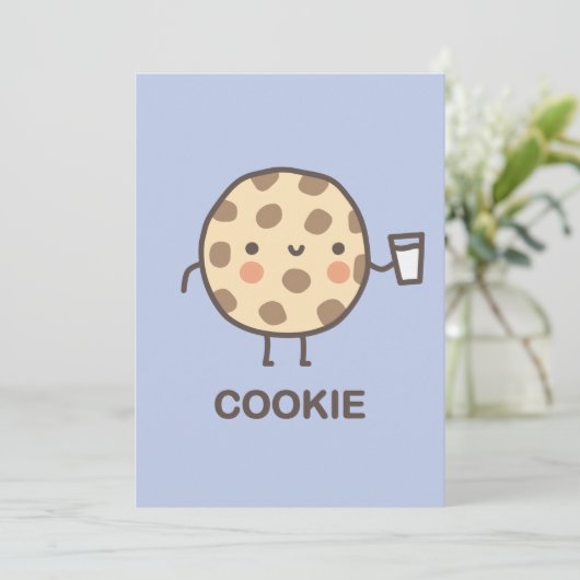Invitation Cookie (Debout devant)