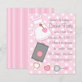 Invitation Cookie Baker (Devant / Derrière)