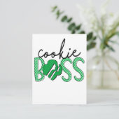 Invitation Cookie Boss Scout Girls Cookie Dealer (Debout devant)