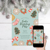 Invitation Cookie de Noël Décoration Fête
