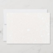 Invitation cookie de Noël échange de petits gâteaux de pain d (Dos)