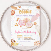 Invitation Cookie Décoration fête d'anniversaire