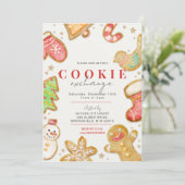 Invitation Cookie Exchange Party (Debout devant)