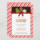 Invitation Cookie Exchange Party (Devant / Derrière)