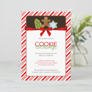 Invitation Cookie Exchange Party
