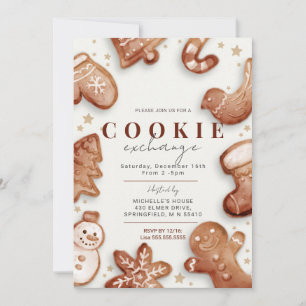 Invitation Cookie Exchange Party