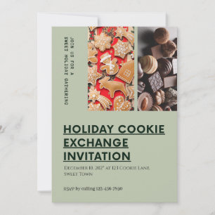Invitation Cookie Exchange Party personnalisé